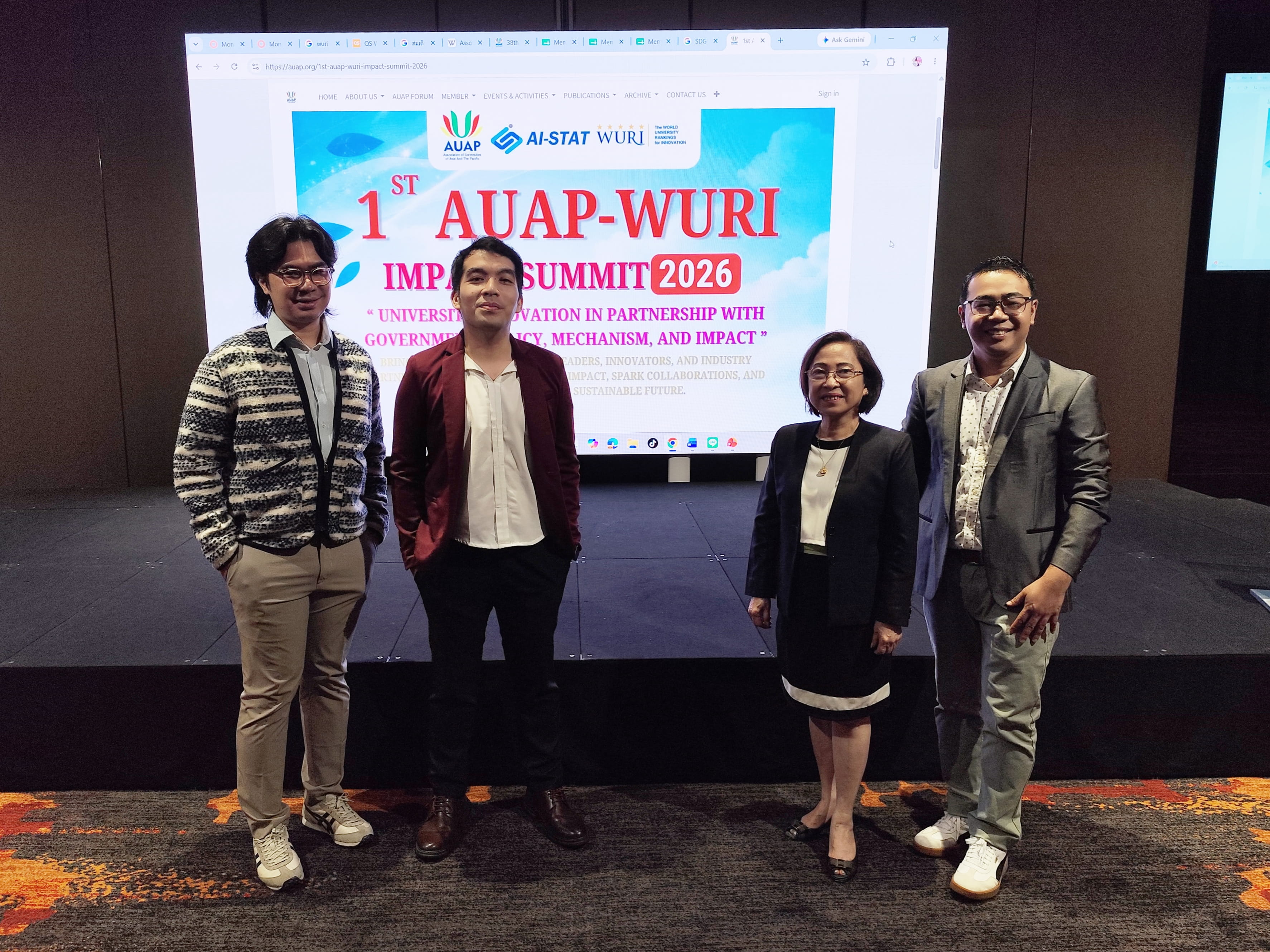 University of Mindanao Brings Impactful Innovations to the Global Stage at the 1st AUAP–WURI Impact Summit 2026